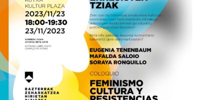 Feminismo, cultura y resistencias