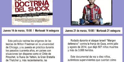 Cine fórum: La doctrina del shock
