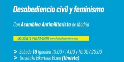 Curso: Desobediencia civil y feminismo (CON INSCRIPCIÓN)