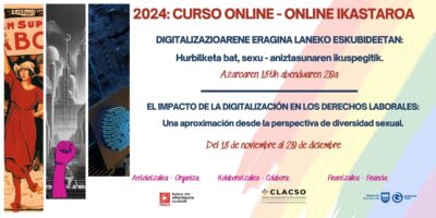 Curso online: El impacto de la digitalización en los derechos laborales: una aproximación desde la perspectiva de diversidad sexual