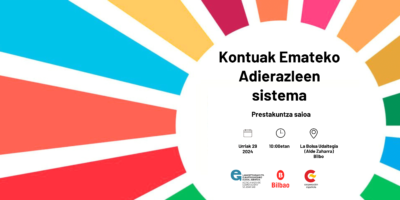 Kontuak Emateko Adierazleen Sistemari (IRC) buruzko prestakuntza