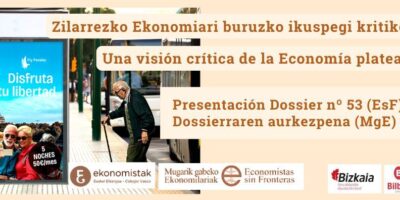 Presentación en Bilbao: Una visión crítica de la Economía plateada